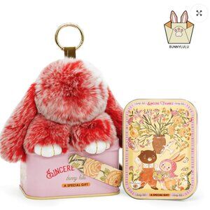 Authentic Bunny LuLu Xmas Keychain